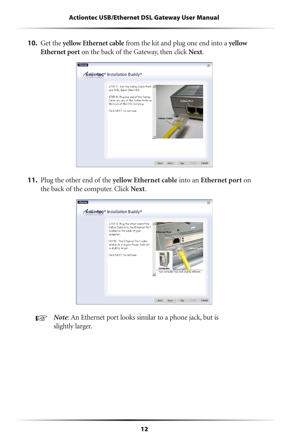 Actiontec electronic DSL GATEWAY GT704 User Manual | Page 15 / 121