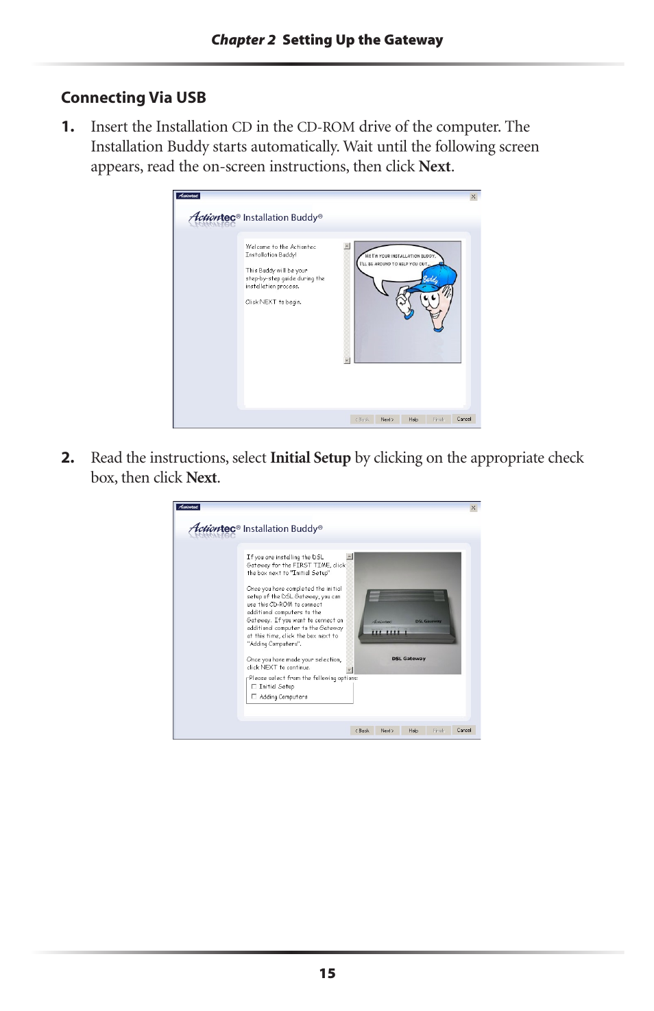 Actiontec electronic DSL GATEWAY GT704 User Manual | Page 18 / 121