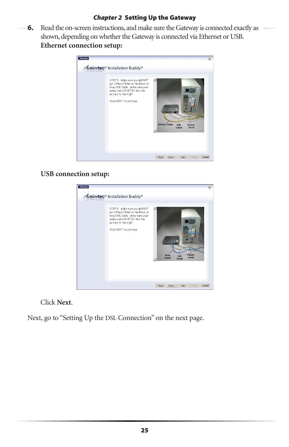 Actiontec electronic DSL GATEWAY GT704 User Manual | Page 28 / 121