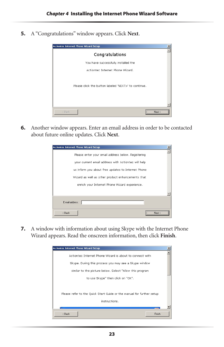 Actiontec electronic UP101 User Manual | Page 26 / 41