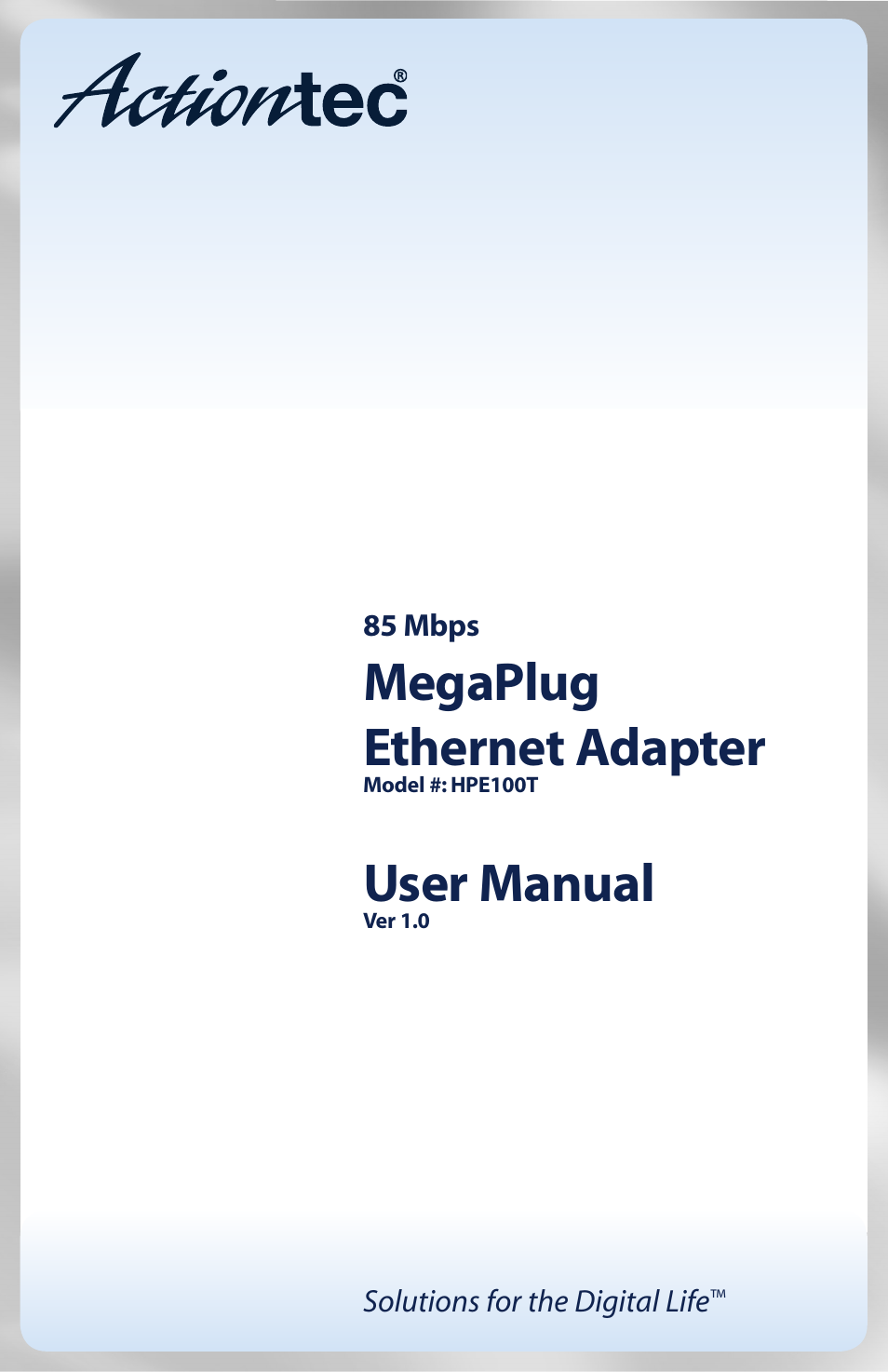 Actiontec electronic HPE100T User Manual | 55 pages