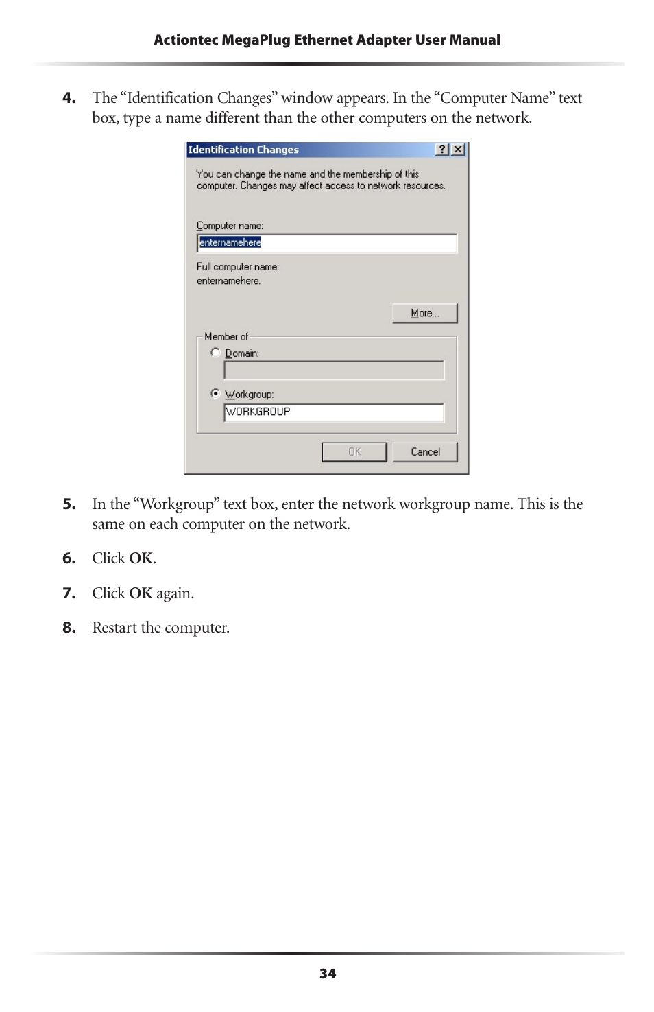 Actiontec electronic HPE100T User Manual | Page 37 / 55