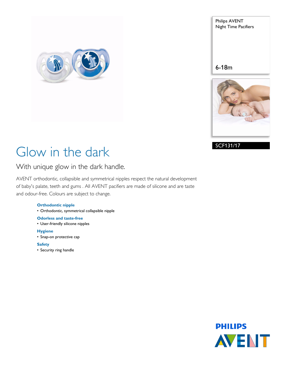 Philips SCF131-17 User Manual | 2 pages
