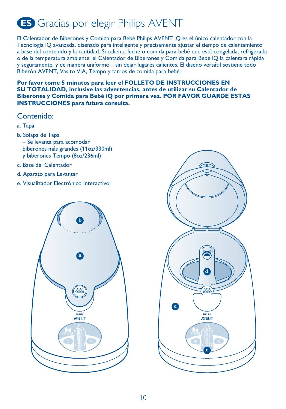 Philips SCF260-11 User Manual | Page 10 / 28