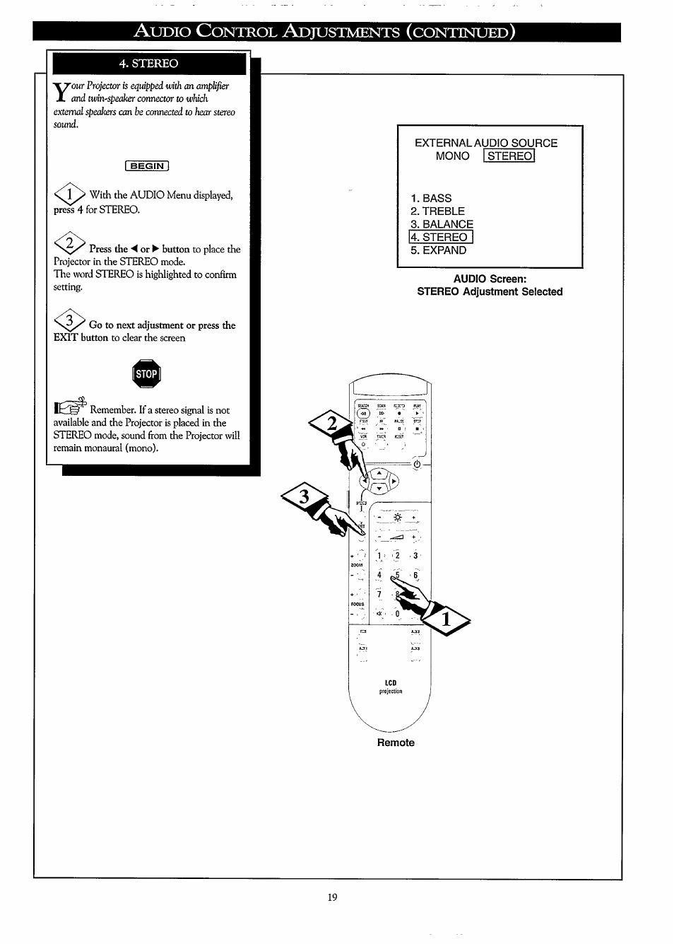 Philips LC3500G199 User Manual | Page 19 / 44