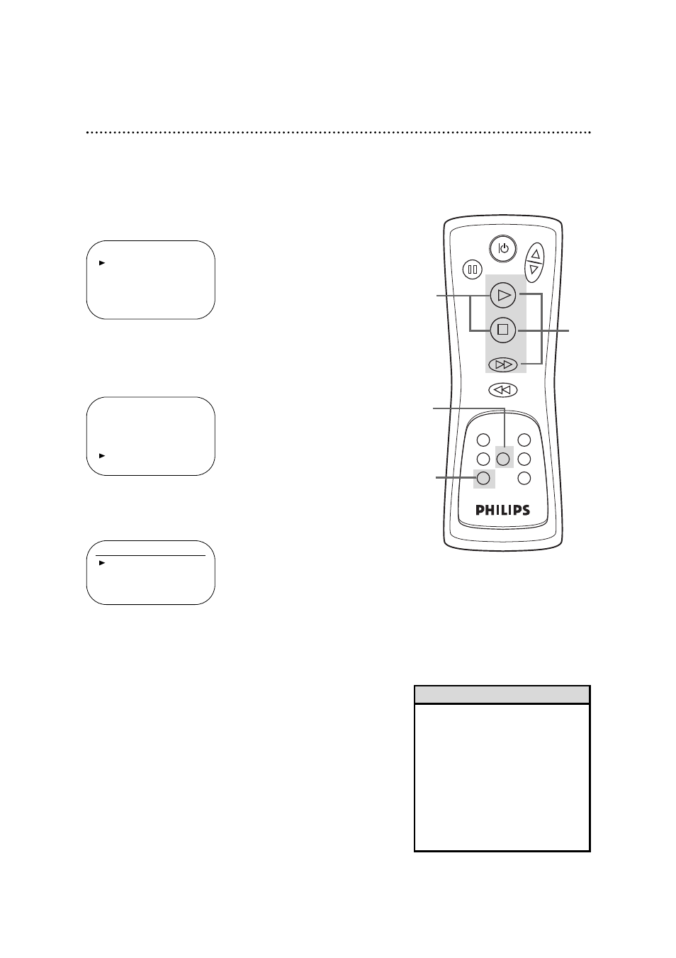 16 choosing a language | Philips VRKD12BL99 User Manual | Page 16 / 43