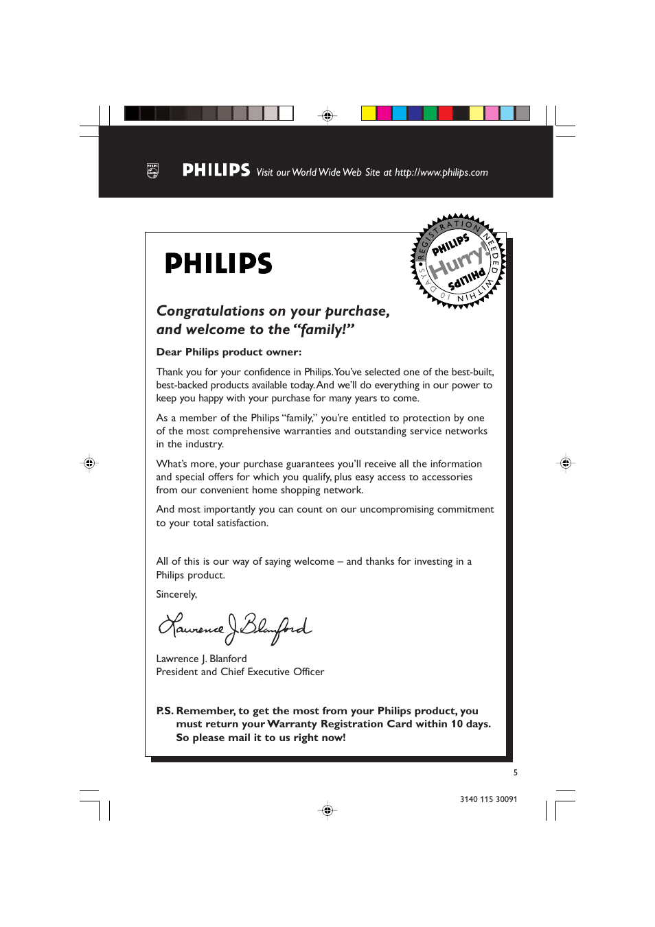 Hur ry | Philips MC120 User Manual | Page 5 / 22