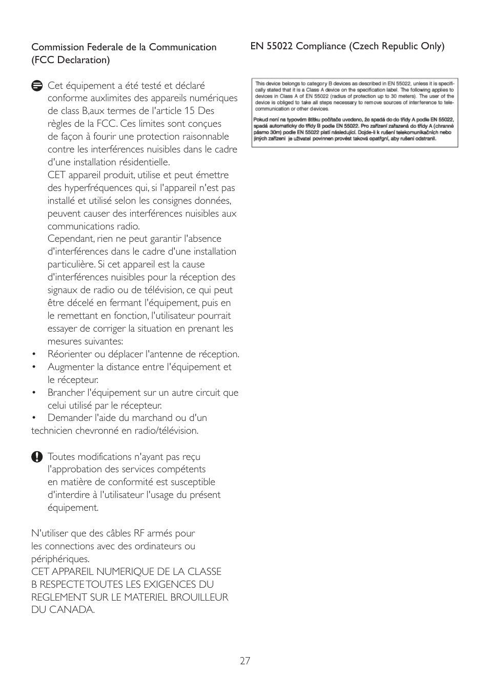 Philips 222E2SB-00 User Manual | Page 29 / 50