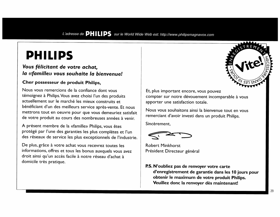 Philips | Philips FW555C37 User Manual | Page 29 / 80