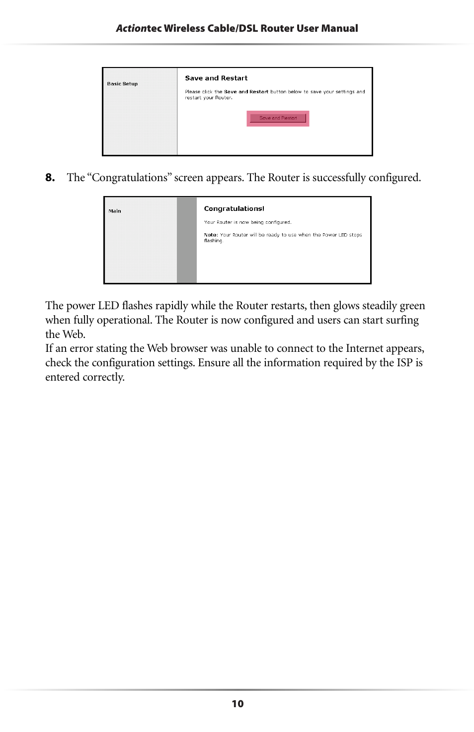 Actiontec electronic GE344000-01 User Manual | Page 13 / 87