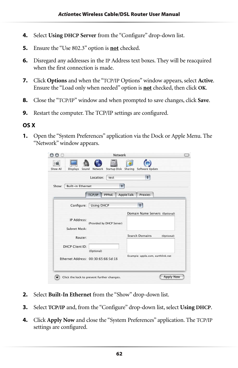 Actiontec electronic GE344000-01 User Manual | Page 65 / 87