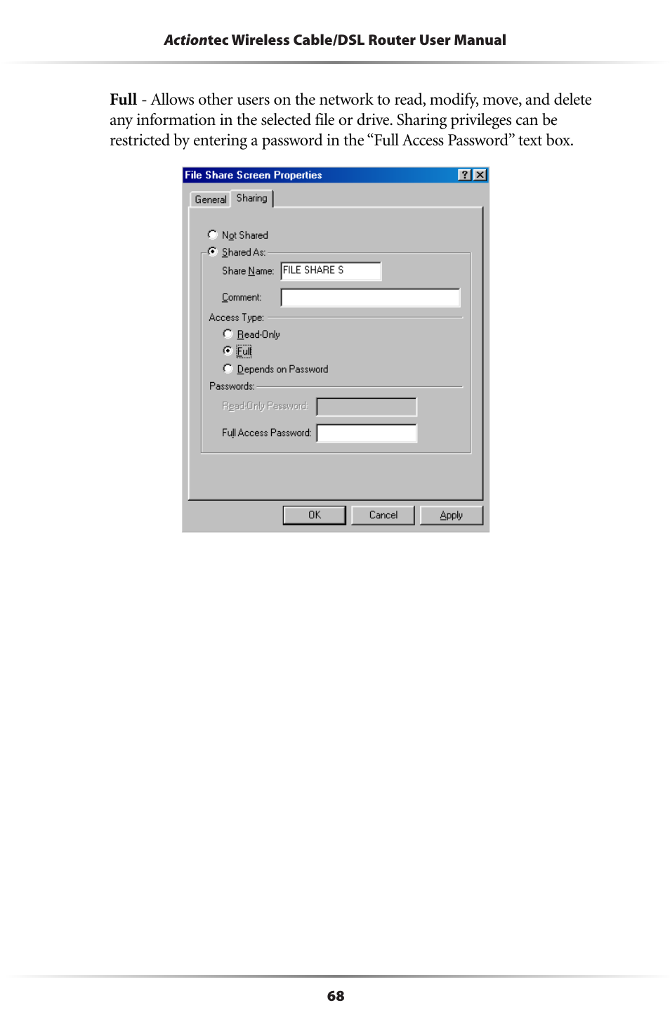 Actiontec electronic GE344000-01 User Manual | Page 71 / 87