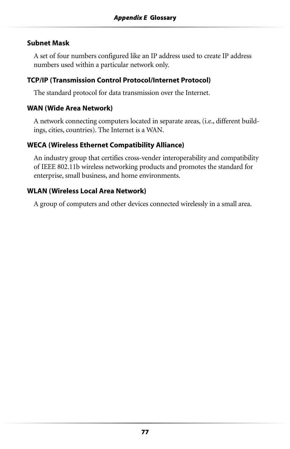 Actiontec electronic GE344000-01 User Manual | Page 80 / 87