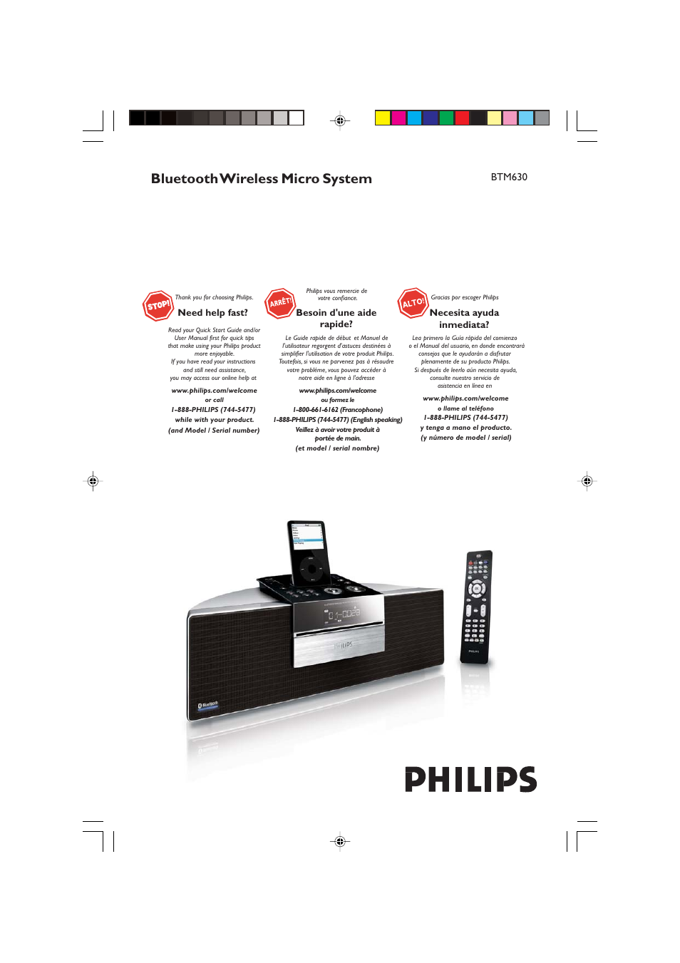 Philips BTM630-37B User Manual | 34 pages