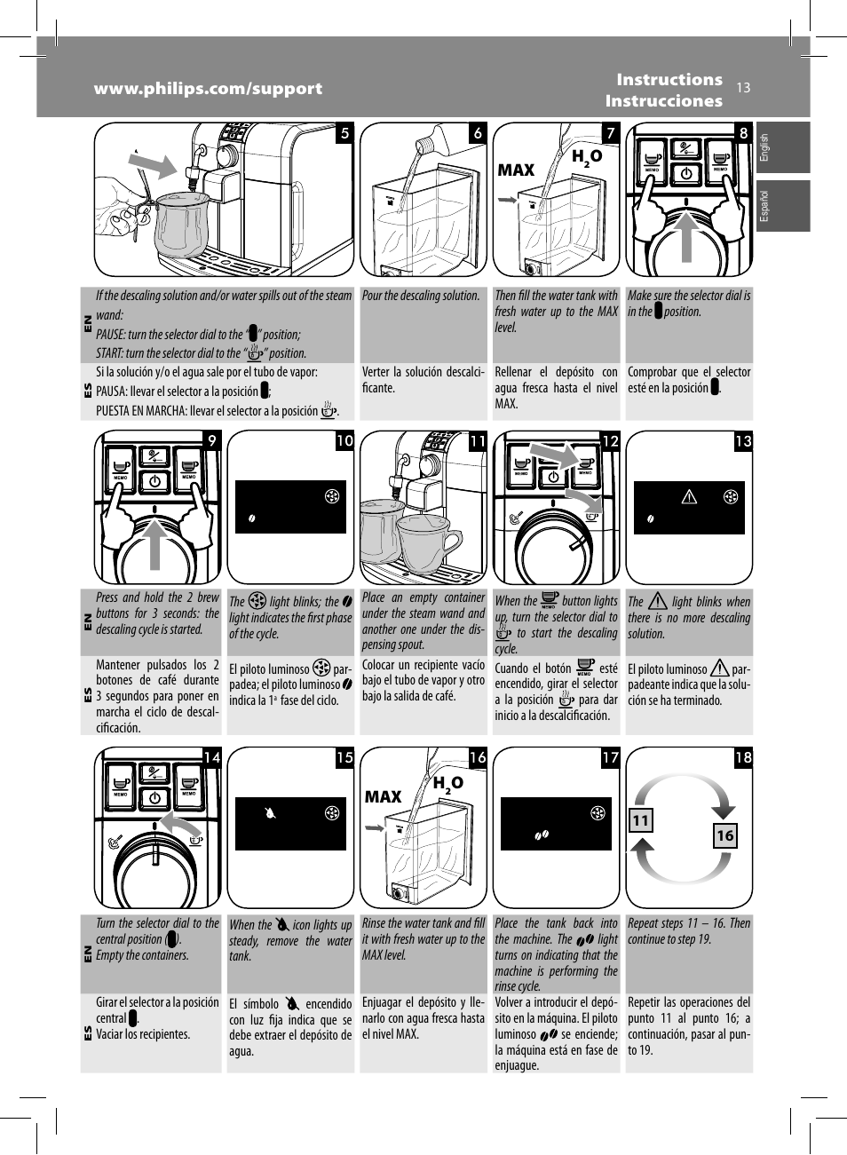 Philips HD8833-47 User Manual | Page 13 / 60