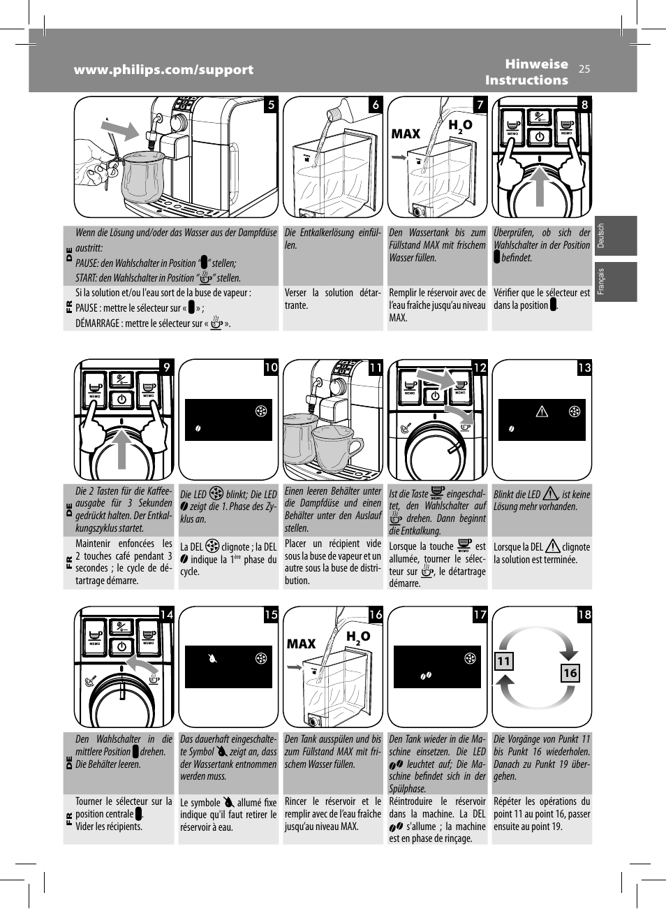 Philips HD8833-47 User Manual | Page 25 / 60