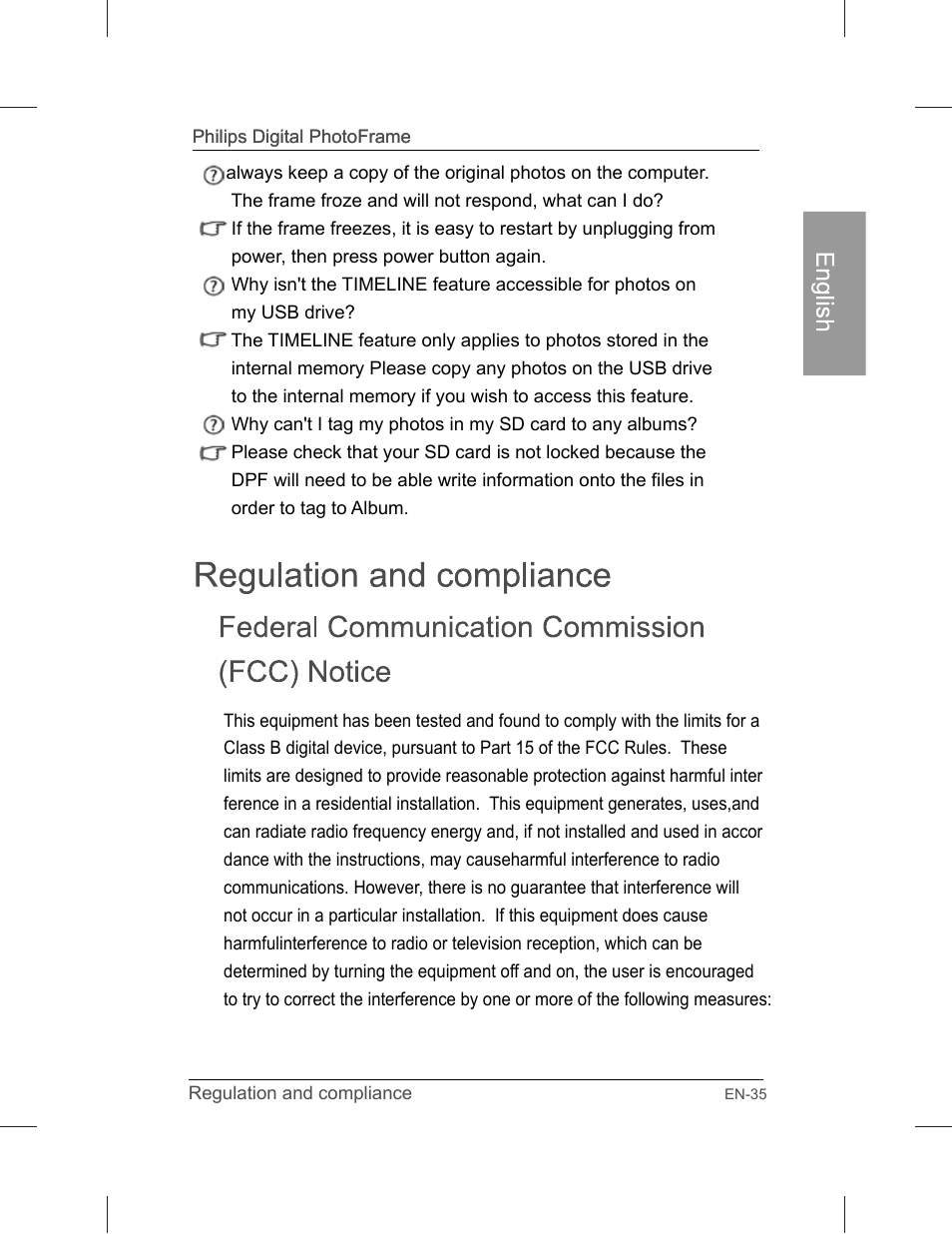 Philips SPF3071-G7 User Manual | Page 41 / 128