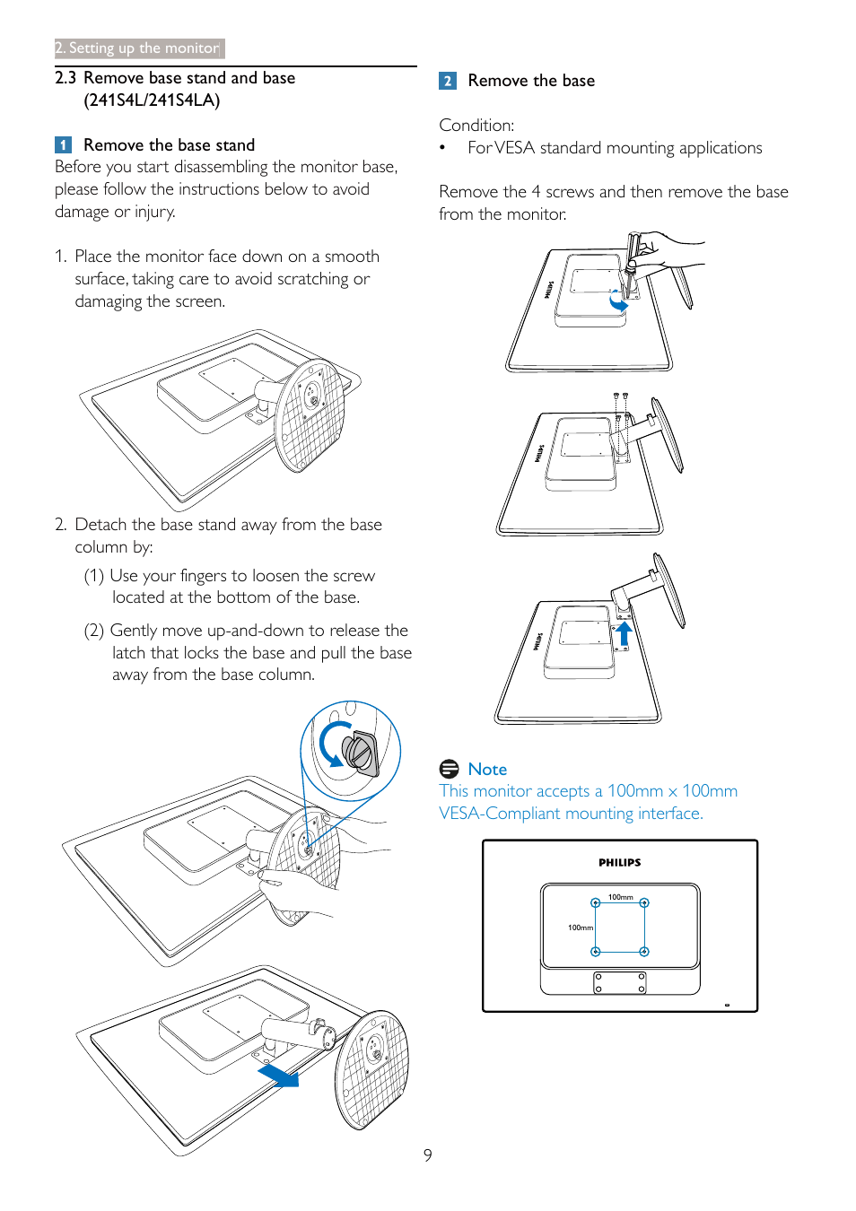 Philips 241S4LCB-27 User Manual | Page 11 / 54