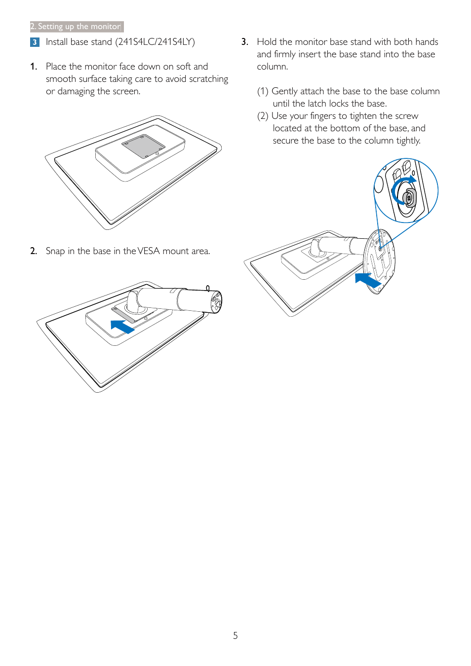 Philips 241S4LCB-27 User Manual | Page 7 / 54