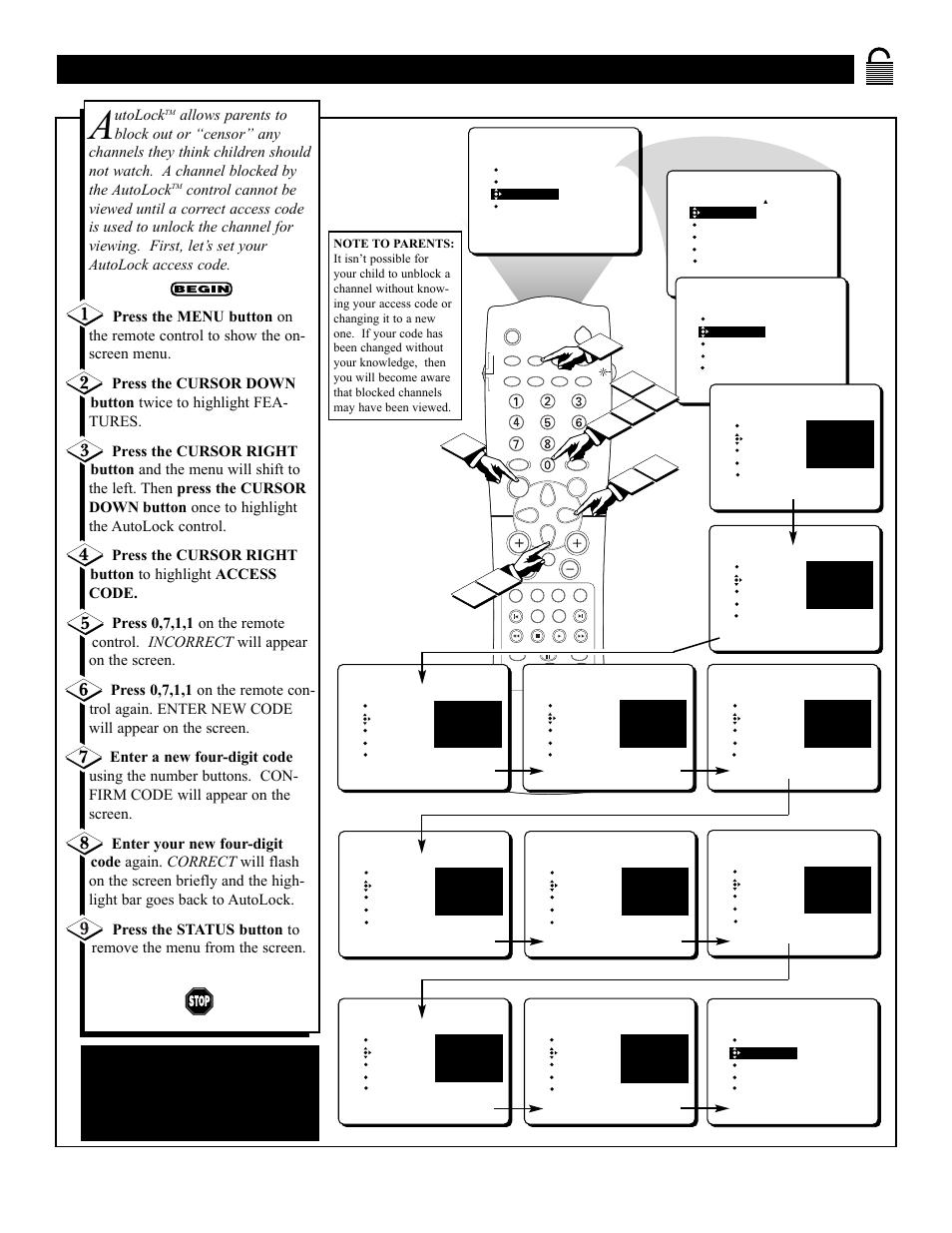 Etting, P the, Ccess | Philips 27DV60S99 User Manual | Page 21 / 62