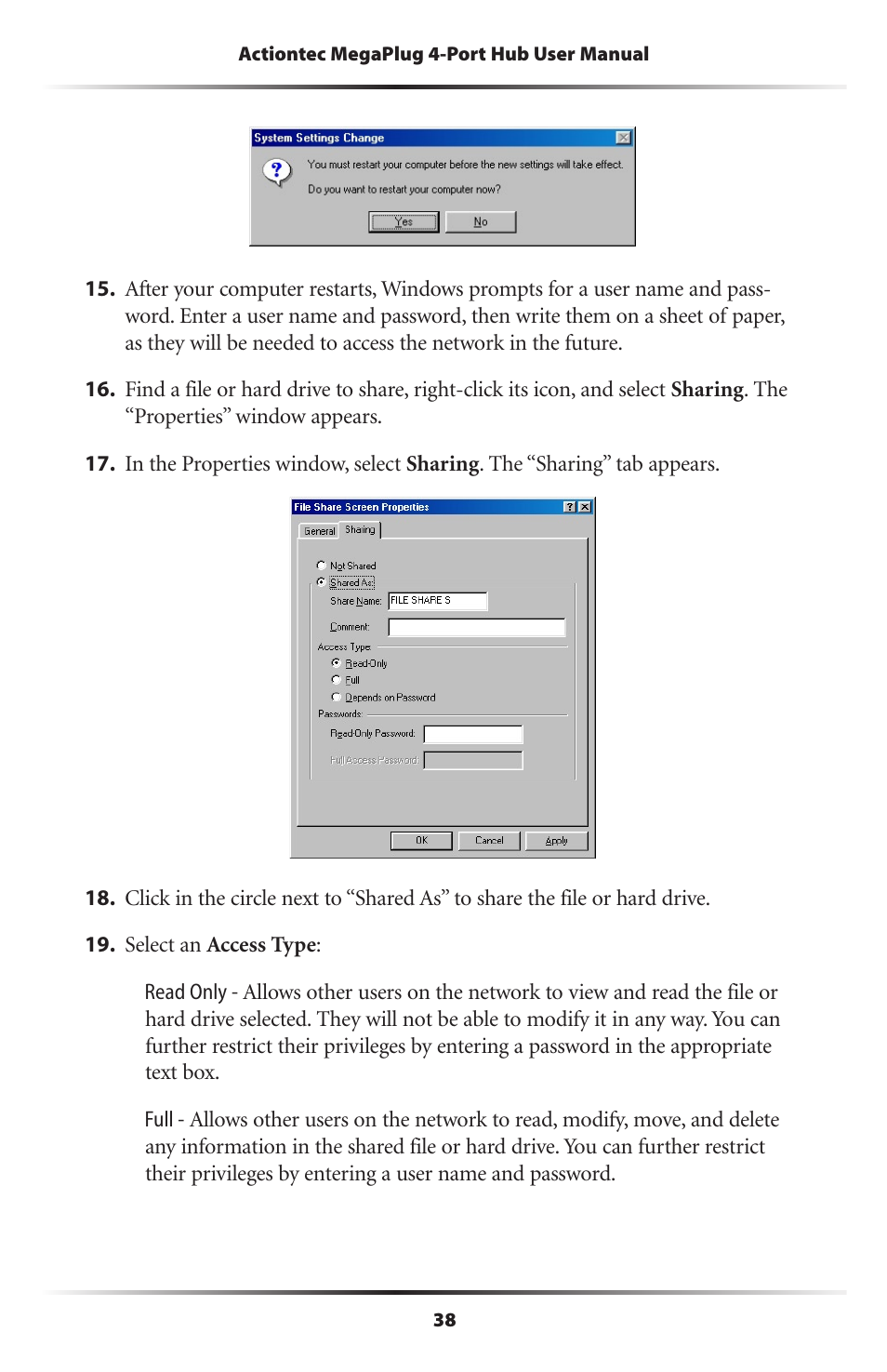 Actiontec electronic HPE400T User Manual | Page 41 / 55