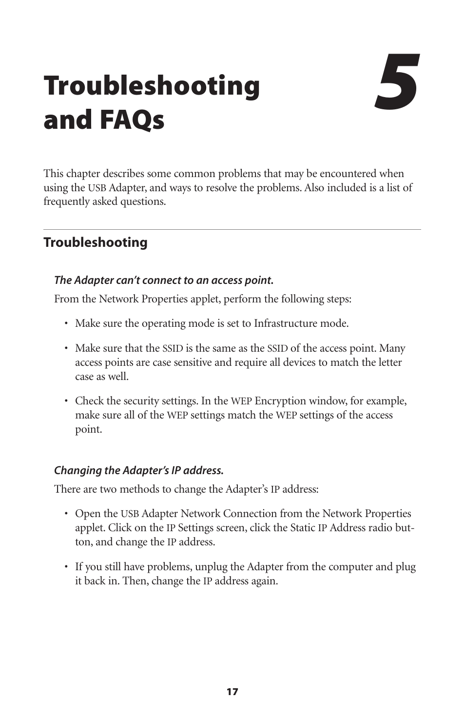 Troubleshooting and faqs, Troubleshooting | Actiontec electronic 802UIG User Manual | Page 20 / 41