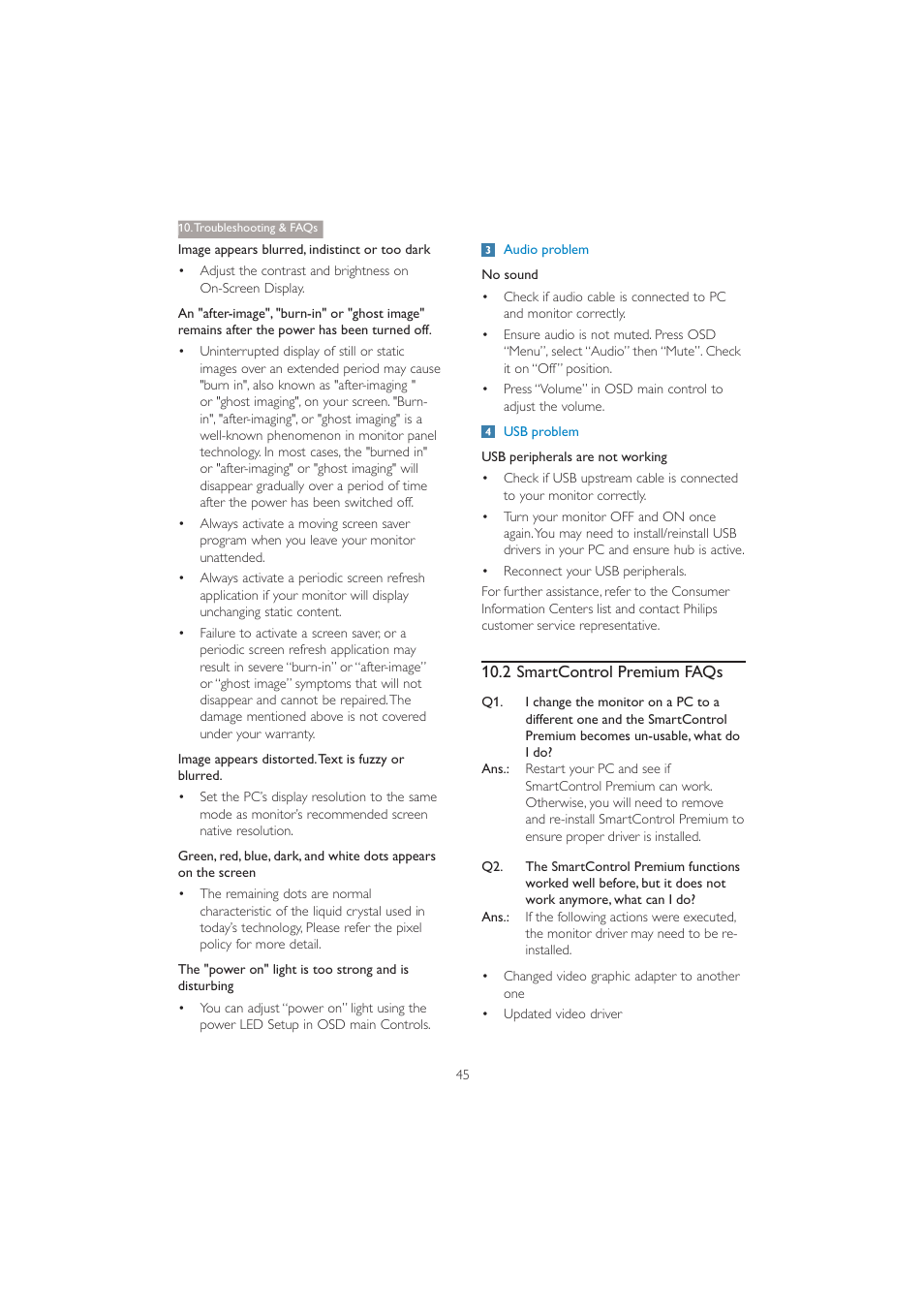 Philips 272P4QPJKEB-00 User Manual | Page 47 / 52