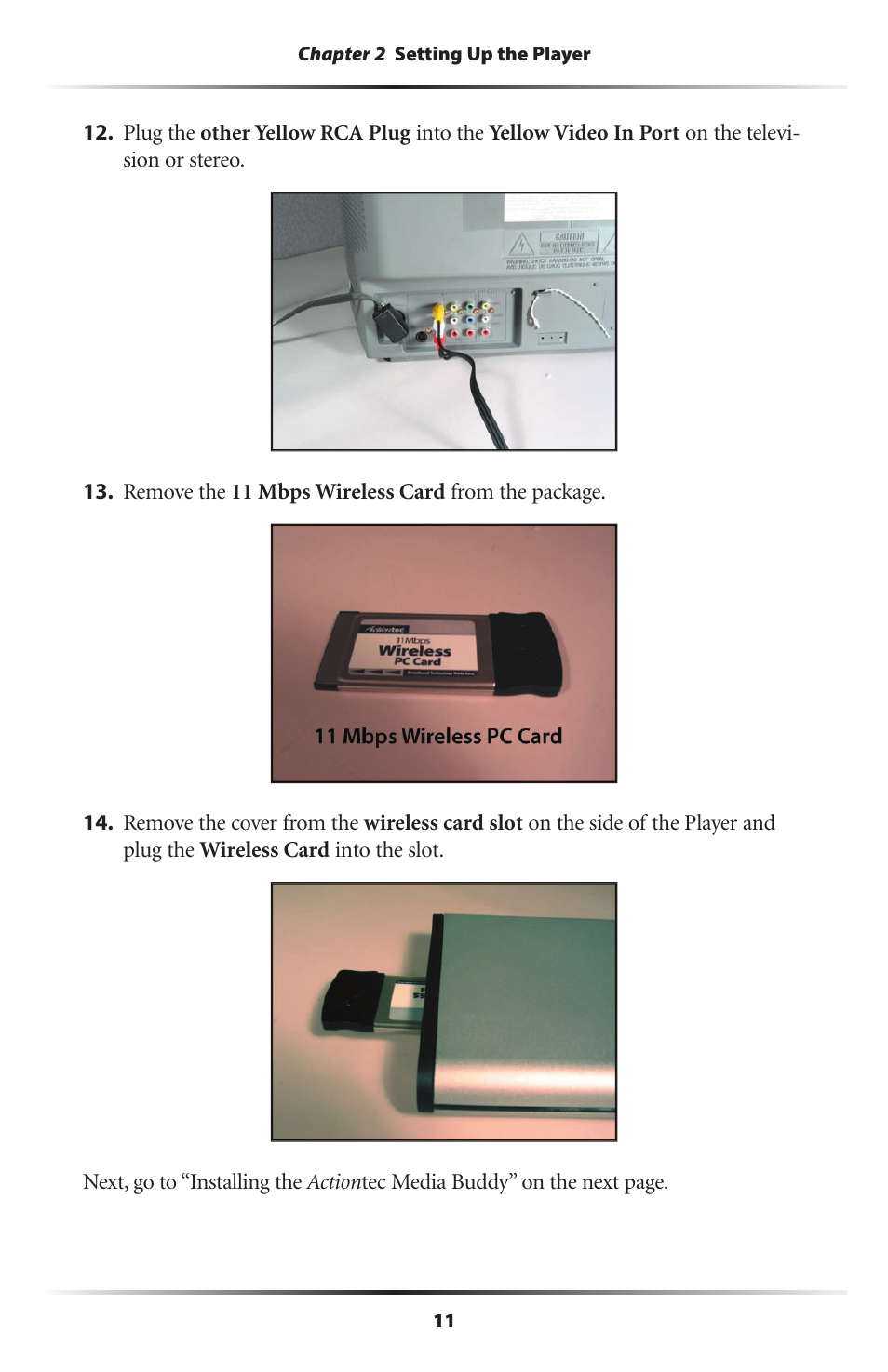 Actiontec electronic Wireless Digital Media Player DMP011000-01 User Manual | Page 14 / 71