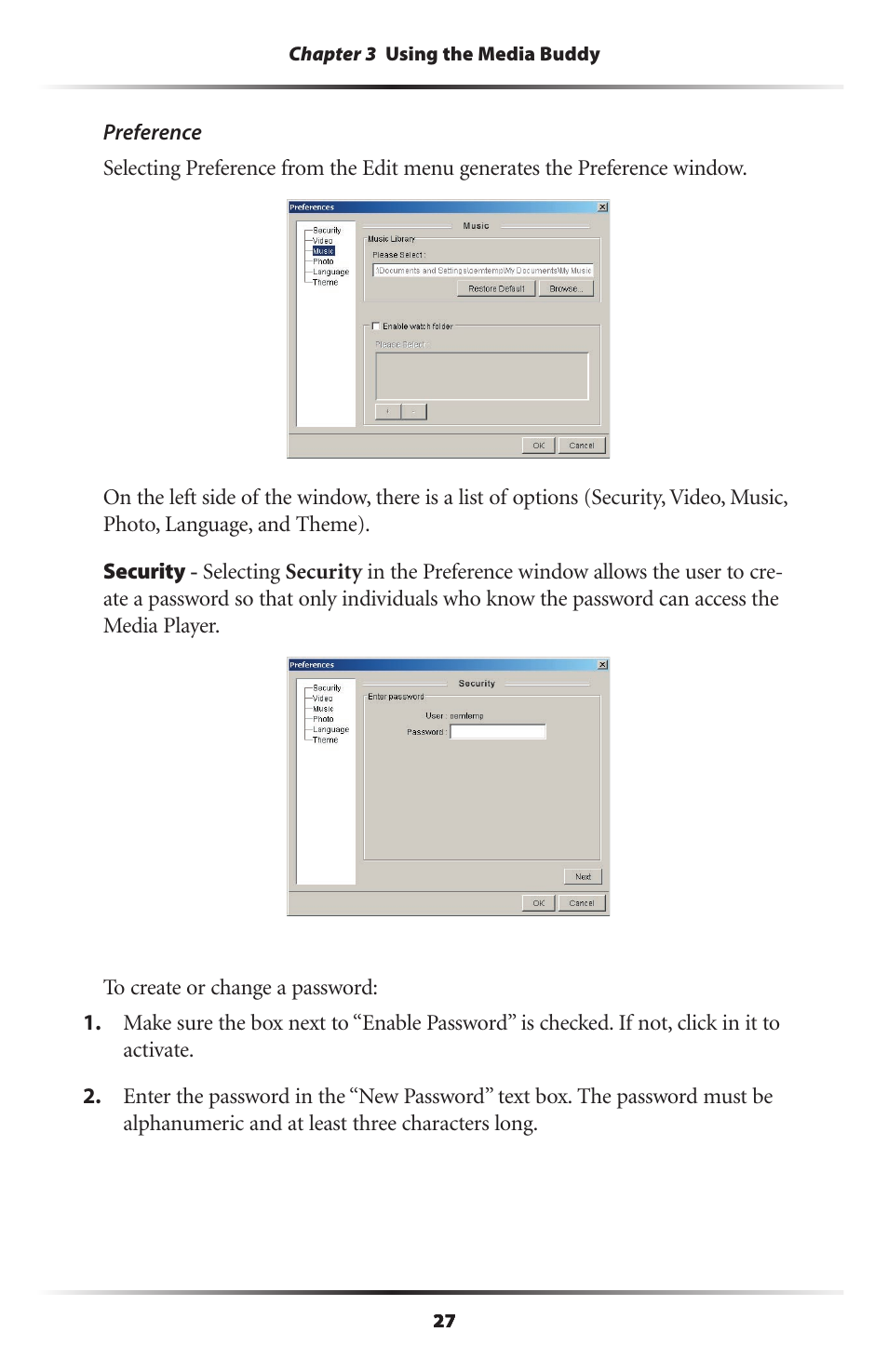 Actiontec electronic Wireless Digital Media Player DMP011000-01 User Manual | Page 30 / 71