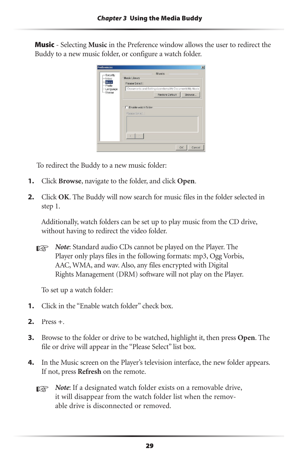 Actiontec electronic Wireless Digital Media Player DMP011000-01 User Manual | Page 32 / 71