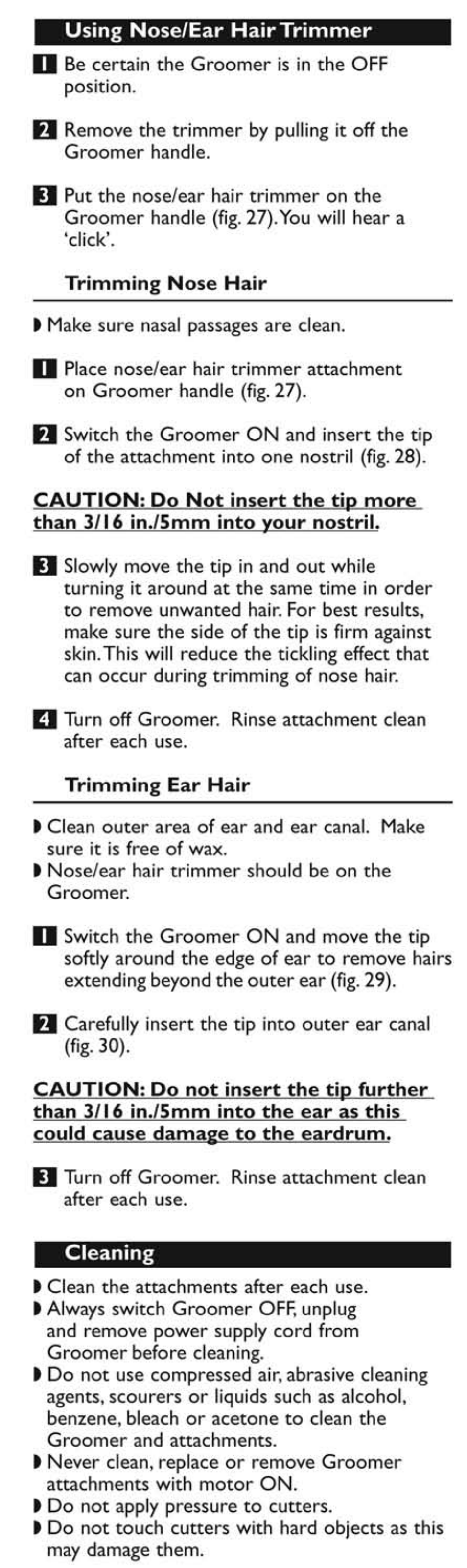 Philips QG3280-41 User Manual | Page 11 / 15