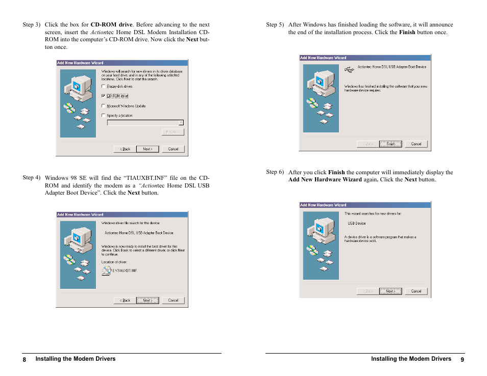 Actiontec electronic UD800TP User Manual | Page 5 / 21