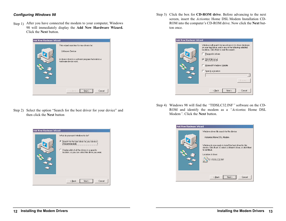 Actiontec electronic UD800TP User Manual | Page 7 / 21