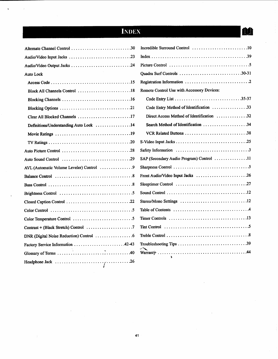 Philips 19PS50S99 User Manual | Page 47 / 50