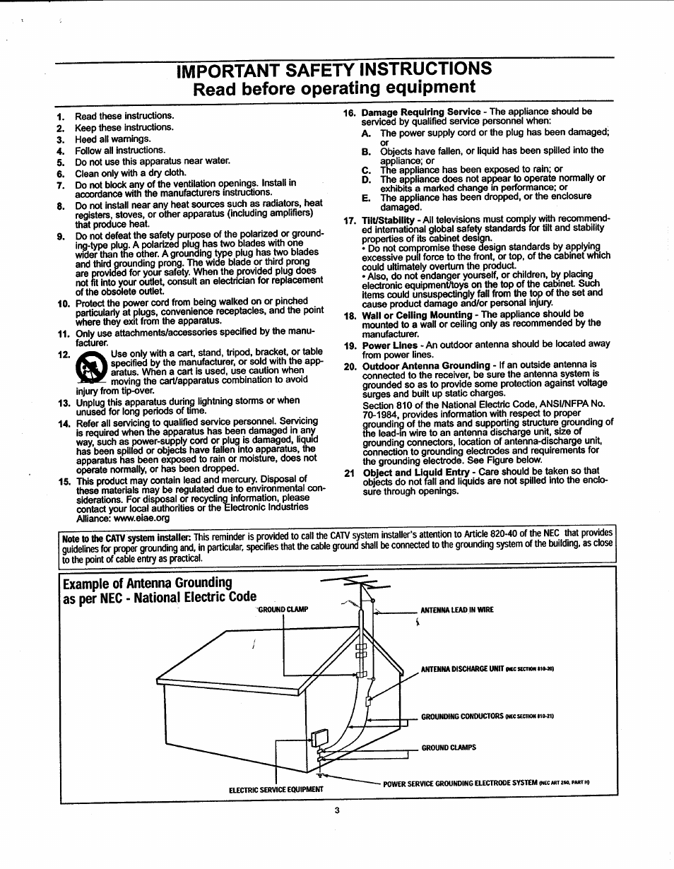 Philips 19PS50S99 User Manual | Page 5 / 50