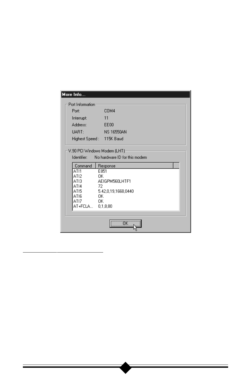 Configuring windows nt 4.0 | Actiontec electronic 56K V.90 User Manual | Page 19 / 81