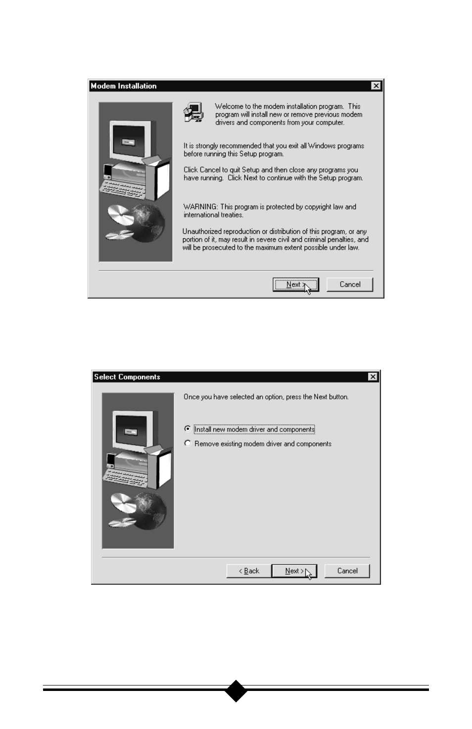 Actiontec electronic 56K V.90 User Manual | Page 20 / 81