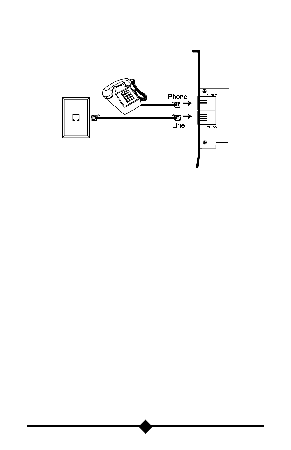 Connecting devices to the modem | Actiontec electronic 56K V.90 User Manual | Page 9 / 81