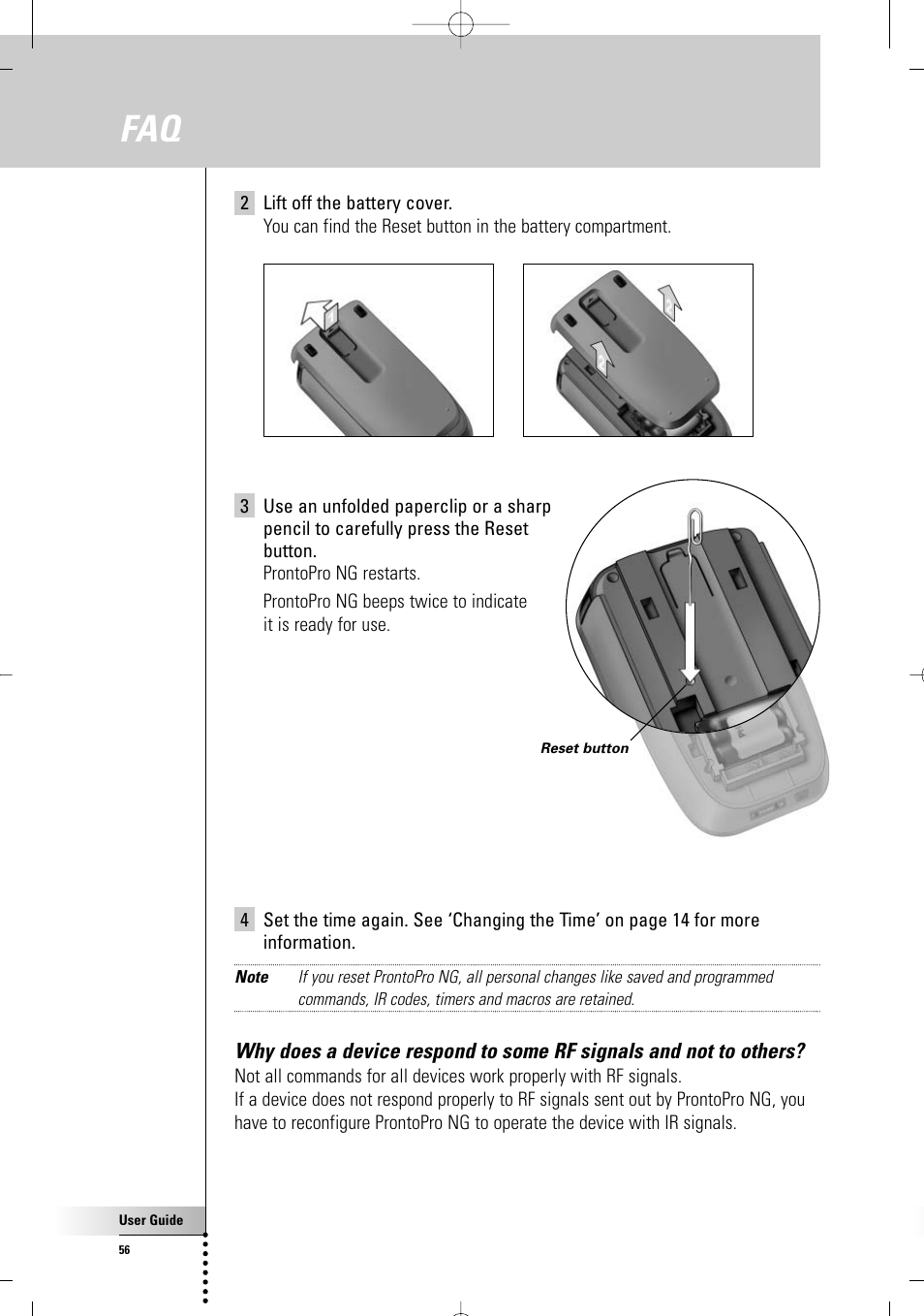 Philips TSU7000-37 User Manual | Page 56 / 70