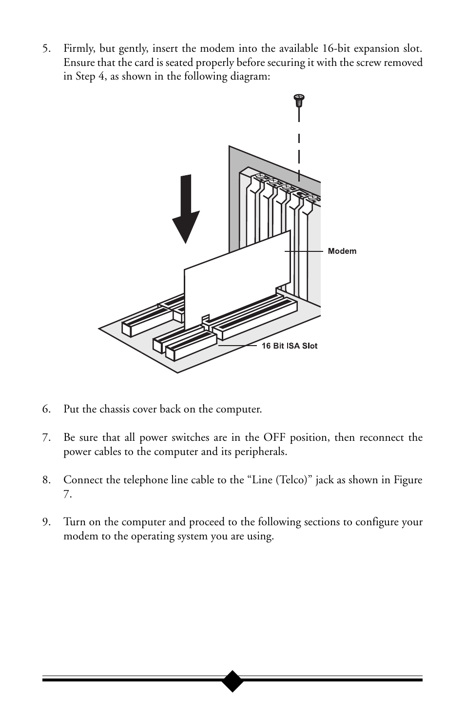 Actiontec electronic 56K ISA Lite User Manual | Page 10 / 41