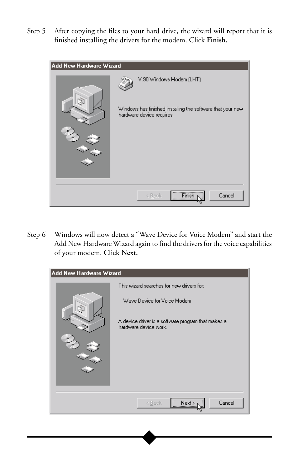 Actiontec electronic 56K ISA Lite User Manual | Page 21 / 41