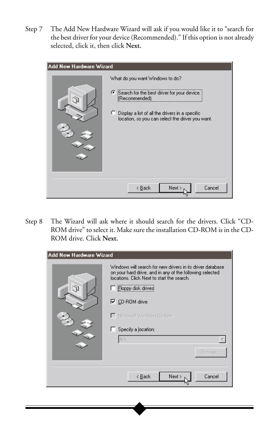 Actiontec electronic 56K ISA Lite User Manual | Page 22 / 41