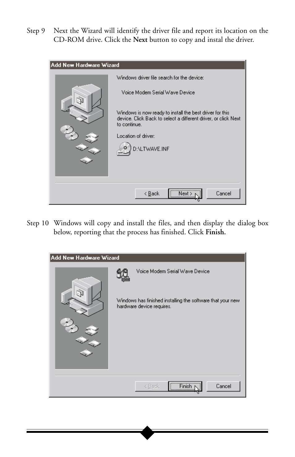 Actiontec electronic 56K ISA Lite User Manual | Page 23 / 41
