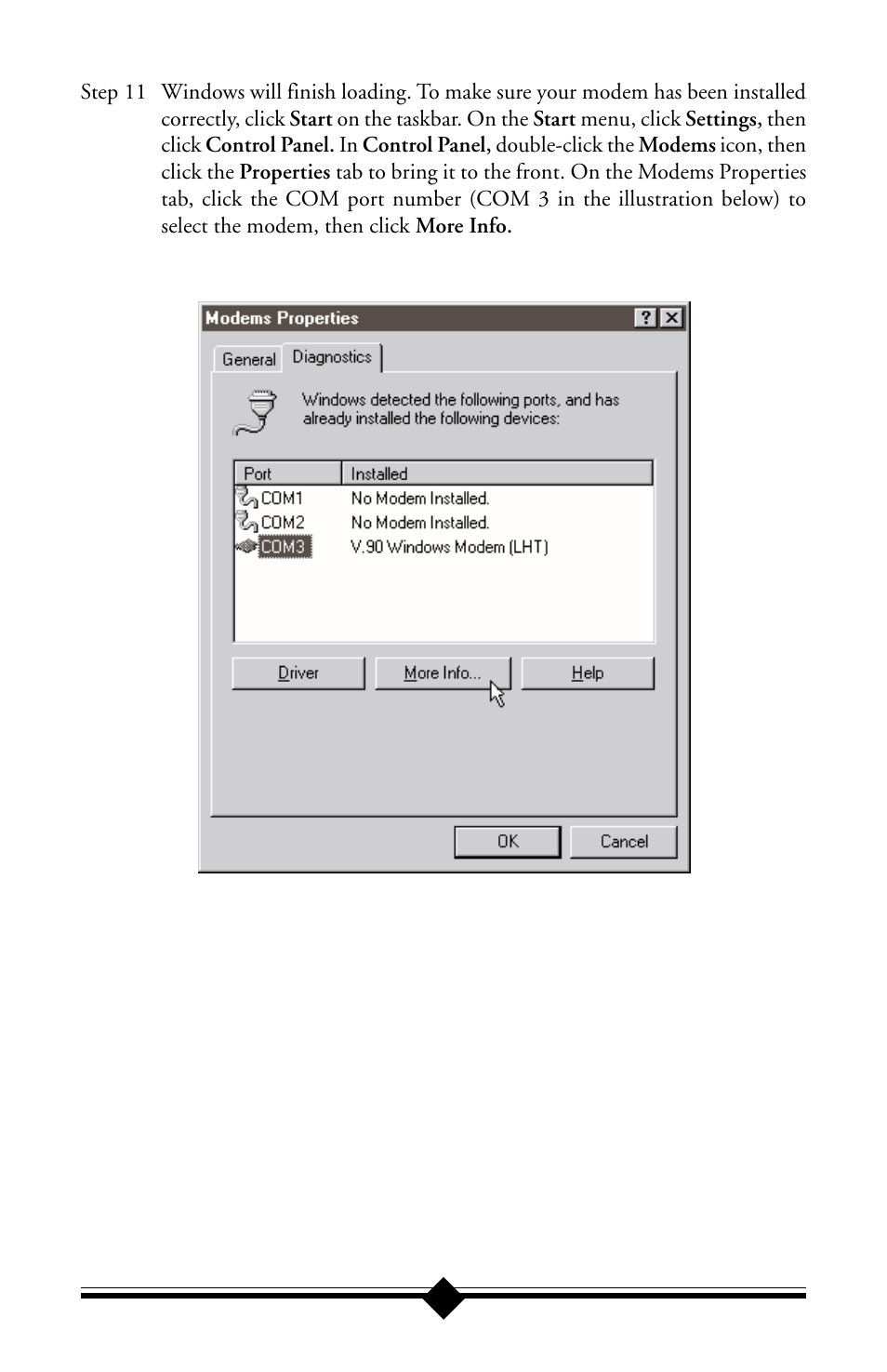 Actiontec electronic 56K ISA Lite User Manual | Page 24 / 41