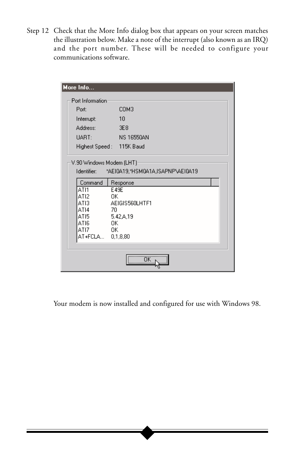 Actiontec electronic 56K ISA Lite User Manual | Page 25 / 41