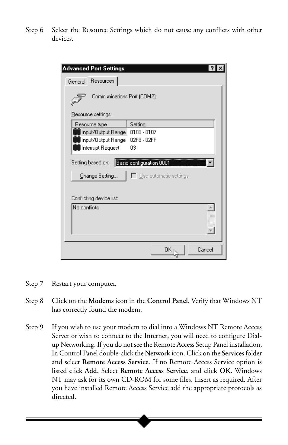 Actiontec electronic 56K ISA Lite User Manual | Page 28 / 41