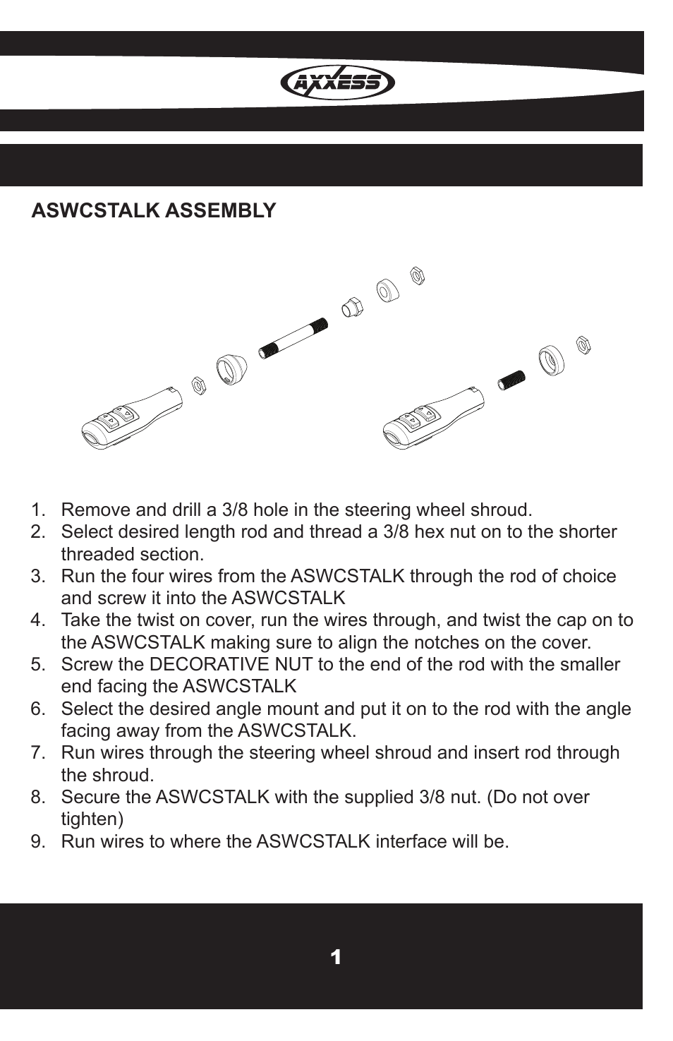 Axxess Interface OESWC-7552-STK User Manual | Page 3 / 8