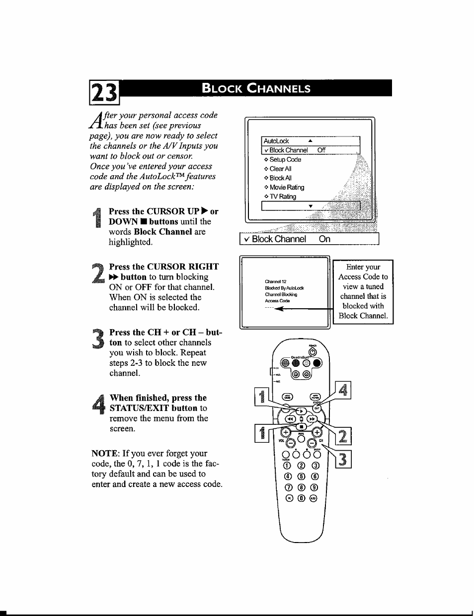 When finished, press the status/exit button to | Philips 32PT6441-37 User Manual | Page 27 / 42