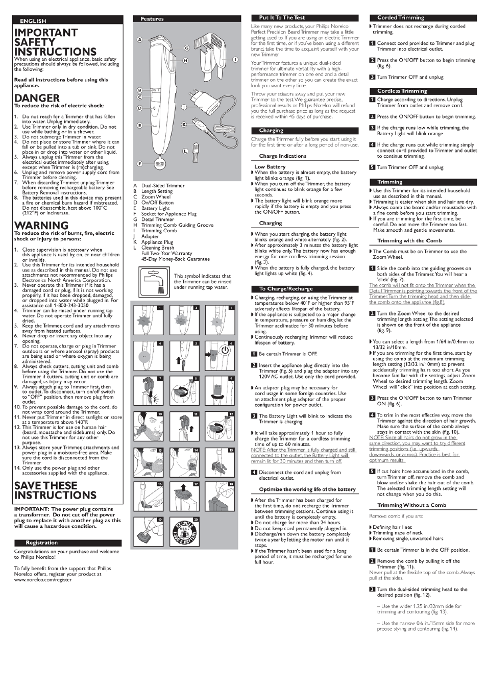 Philips BT5275-41 User Manual | 2 pages