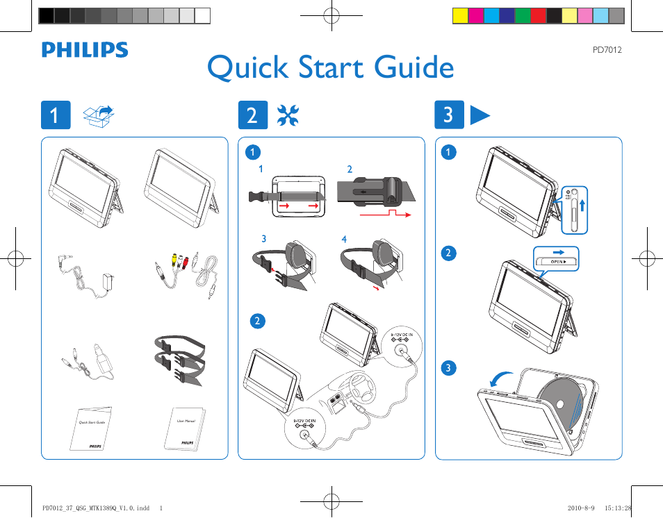 Philips PD7012-37 User Manual | 2 pages